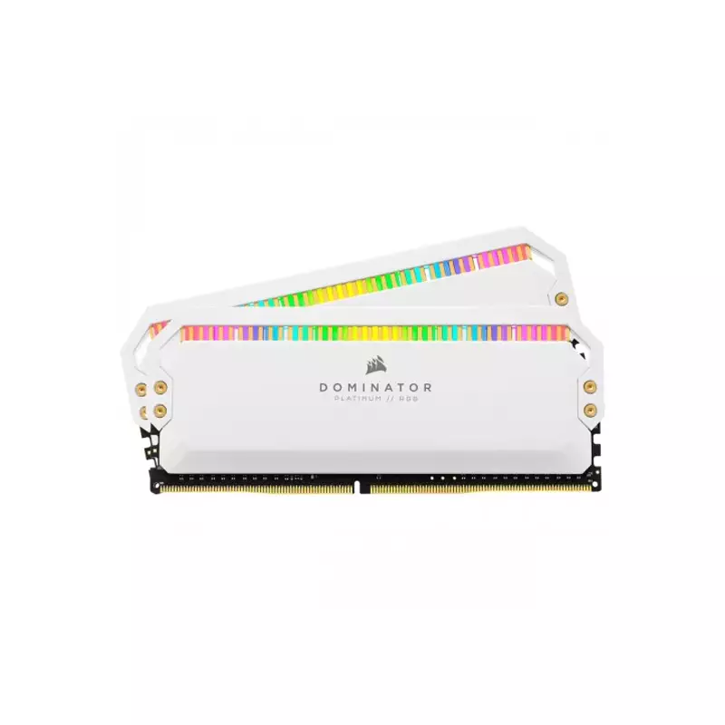 CORSAIR DOMINATOR PLATINUM RGB 16GB (2X8GB) DDR4 3600MHZ WHITE RAM