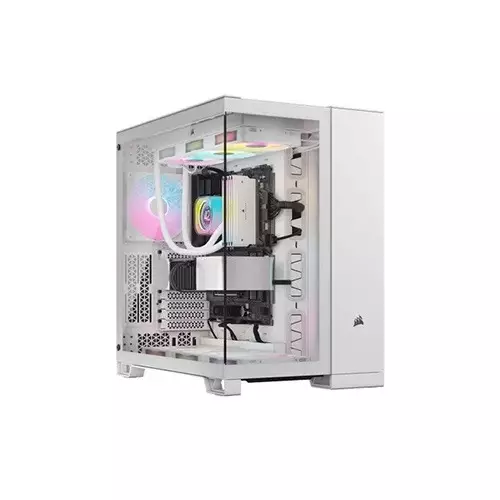 Corsair 6500X White AIRFLOW ATX Mid-Tower Tempered Glass Smart Case