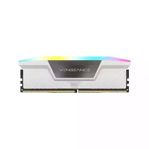 Corsair VENGEANCE RGB 16GB DDR5 6000MHz Desktop RAM (White)