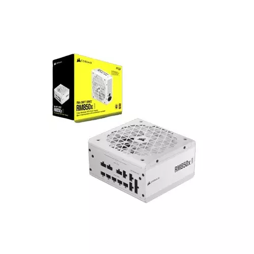 CORSAIR RM850x SHIFT 80 PLUS Gold Fully Modular ATX Power Supply (White)