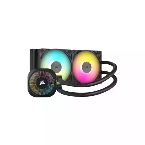 CORSAIR iCUE LINK TITAN 240 RX RGB ALL IN ONE Liquid CPU Cooler (Black) thumbnail
