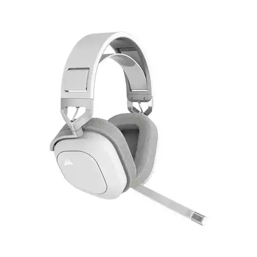 Corsair HS80 MAX WIRELESS Gaming Headset - White thumbnail