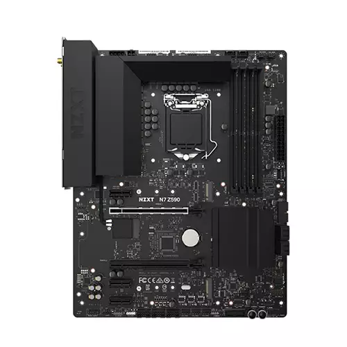NZXT N7 Z590 LGA 1200 10th and 11th Gen WiFi ATX Motherboard (Black)