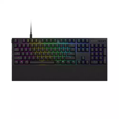 NZXT FUNCTION COMPACT RGB MECHANICAL GAMING KEYBOARD (MATTE BLACK)