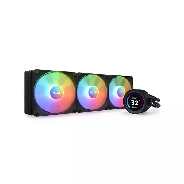 NZXT KRAKEN ELITE 360 RGB AIO CPU Liquid Cooler With LCD Display (Black)