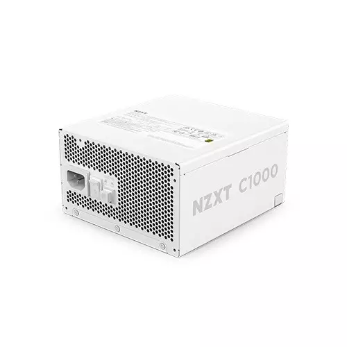 NZXT C1000 1000 Watt 80 Plus Gold ATX 3.1 Full-Modular Power Supply (White)