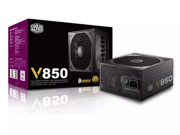 Cooler Master V850 V series 850W 80Plus Gold Power supply