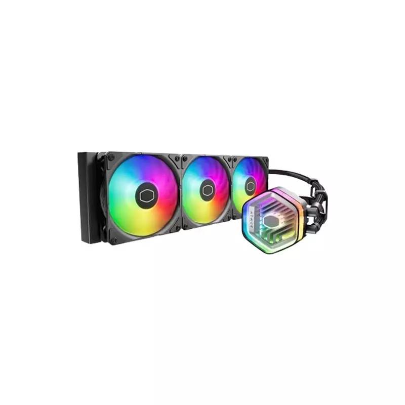 Cooler Master MasterLiquid 360 ATMOS ARGB 360mm Liquid CPU Cooler (Black)