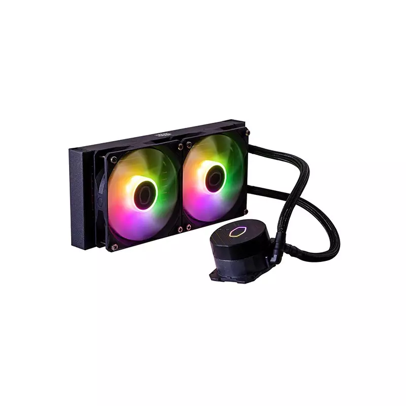 Cooler Master MasterLiquid 240L Core ARGB 240mm Liquid CPU Cooler (Black)
