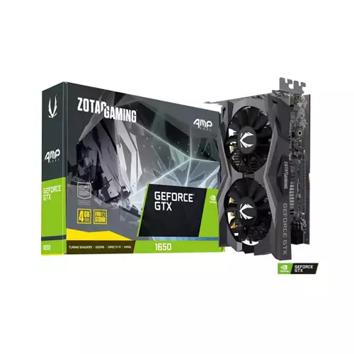 ZOTAC GAMING GEFORCE GTX 1650 AMP CORE 4GB GDDR6 GRAPHICS CARD