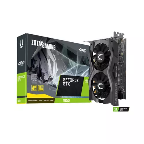 ZOTAC GAMING GEFORCE GTX 1650 AMP CORE 4GB GDDR6 GRAPHICS CARD