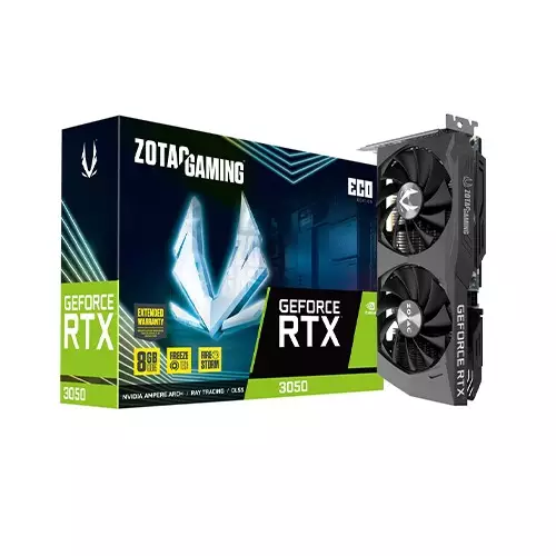 ZOTAC GAMING GEFORCE RTX 3050 ECO 8GB GDDR6 GRAPHICS CARD