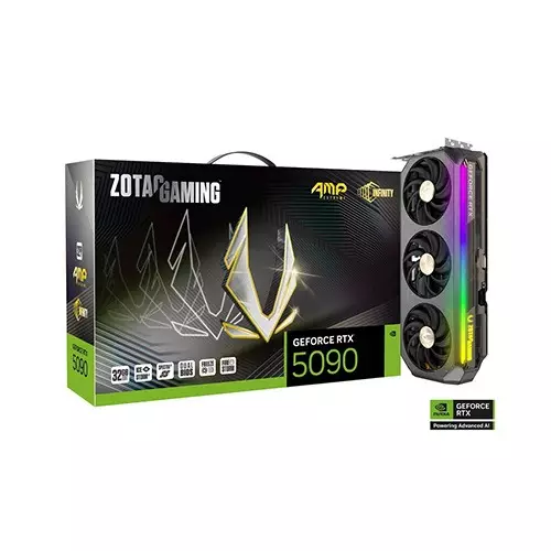 ZOTAC GAMING GeForce RTX 5090 AMP Extreme INFINITY 32GB GDDR7 Graphics Card