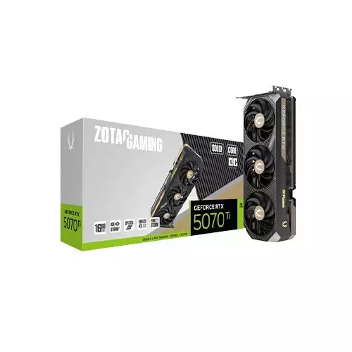 ZOTAC GAMING GeForce RTX 5070 Ti SOLID OC 16GB GDDR7 Graphics Card