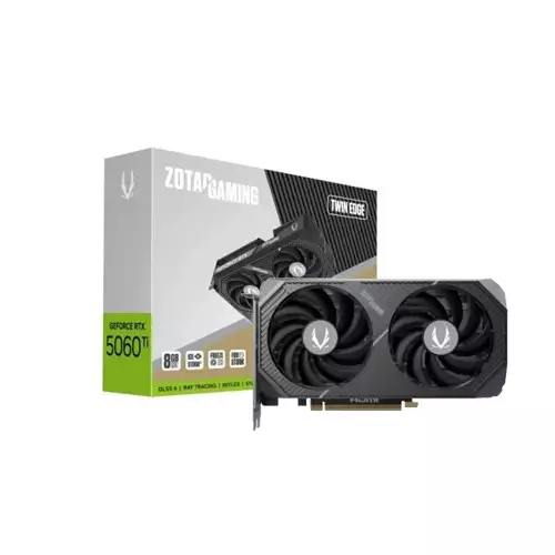 ZOTAC GAMING GeForce RTX 5060 Ti Twin Edge 8GB GDDR7 Graphics Card