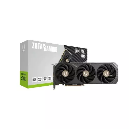 ZOTAC GAMING GeForce RTX 5080 SOLID CORE OC 16GB GDDR7 Graphics Card