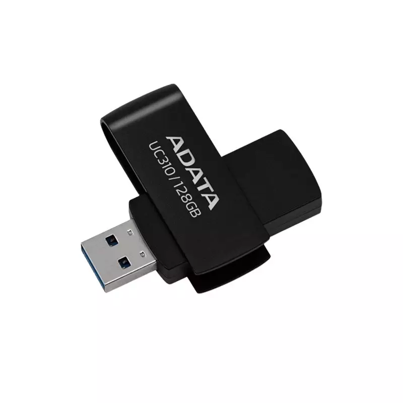 Adata UC310 128GB USB 3.2 Pen Drive (Black)-1