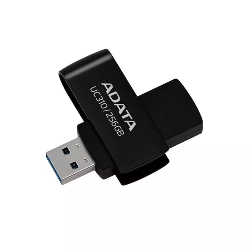 Adata UC310 256GB USB 3.2 Pen Drive (Black)-1