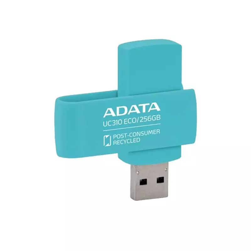 Adata UC310 ECO 256GB USB 3.2 Pen Drive (Green)-4