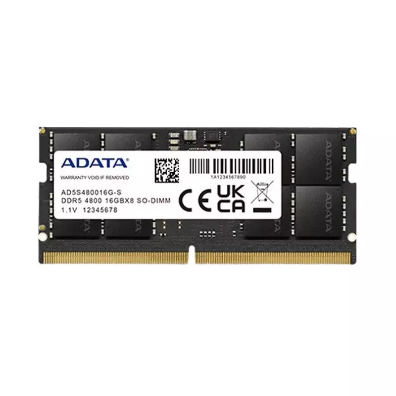 ADATA 16GB DDR5 4800MHz Laptop RAM