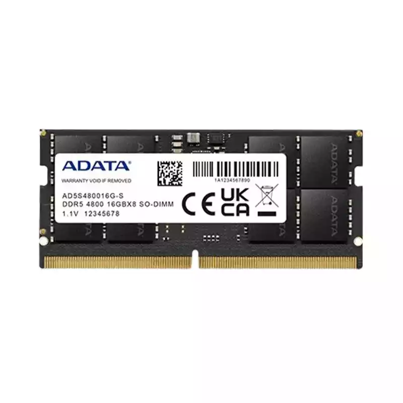 ADATA 16GB DDR5 4800MHz Laptop RAM