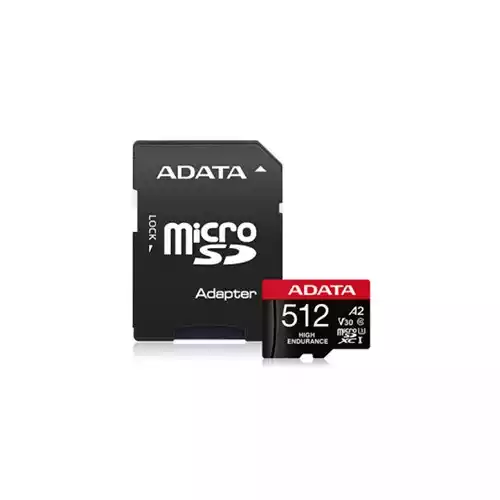 ADATA 512GB UHS-I Class 10 High-Endurance microSDXC Memory Card thumbnail