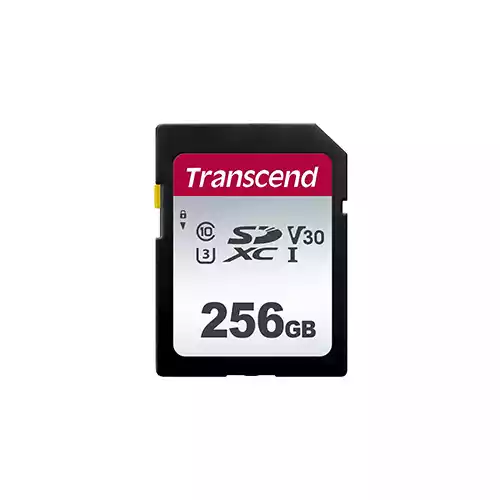 Transcend SDXC/SDHC 300S 256GB Memory Card thumbnail