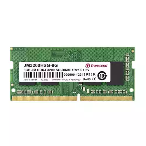 Transcend JetRAM 8GB DDR4 3200Mhz so-DIMM Laptop RAM
