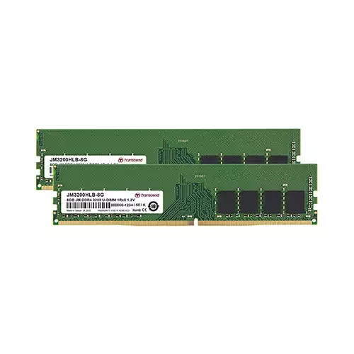 Transcend JetRAM 16GB DDR4 3200Mhz U-DIMM Desktop RAM