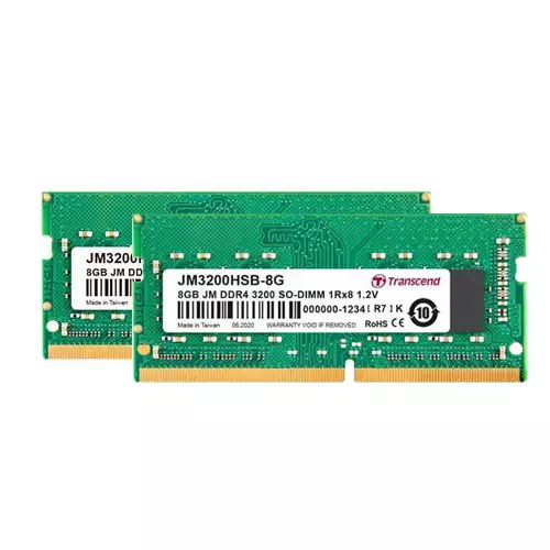 Transcend JetRAM 16GB DDR4 3200Mhz so-DIMM Laptop RAM