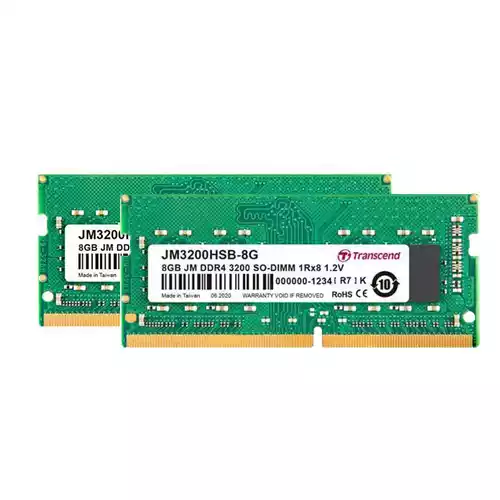 Transcend JetRAM 16GB DDR4 3200Mhz so-DIMM Laptop RAM