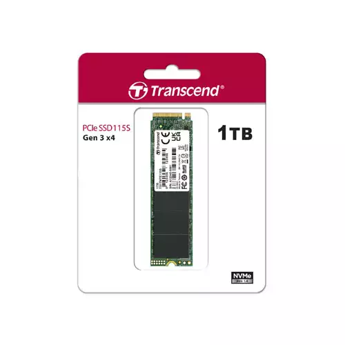 TRANSCEND 1TB 115S NVME M.2 2280 PCIE GEN3X4 INTERNAL SSD