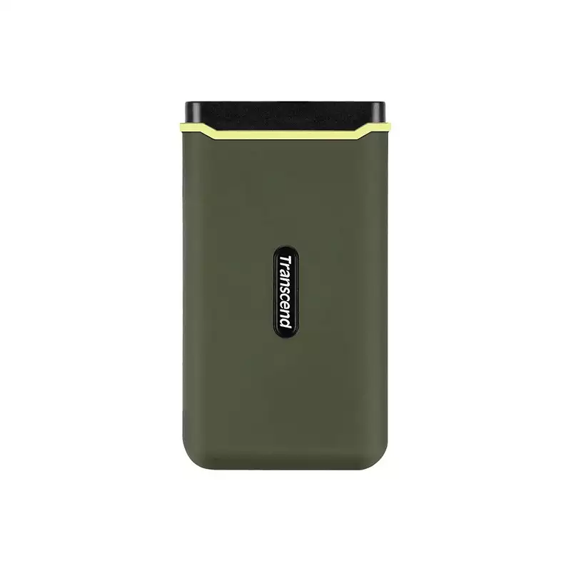 Transcend ESD380C 500GB USB 3.2 Gen 2 Type-C Portable SSD (Military Green)