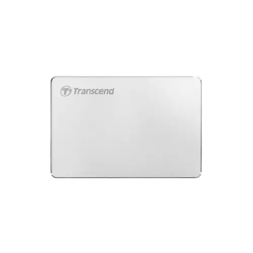 Transcend StoreJet 25C3S 2TB Gen 1 Type-C Silver External HDD (TS2TSJ25C3S)