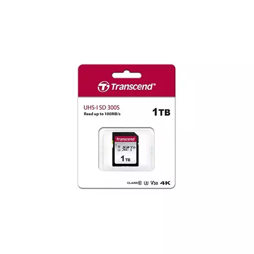 Transcend SDC300S UHS-I U3 1TB Memory Card