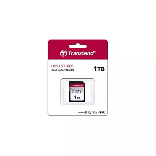 Transcend SDC300S UHS-I U3 1TB Memory Card