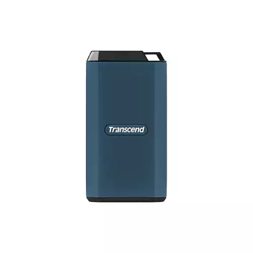 Transcend ESD410C 2TB USB 3.2 Gen 2 Type-C to A Portable SSD (Dark Blue)