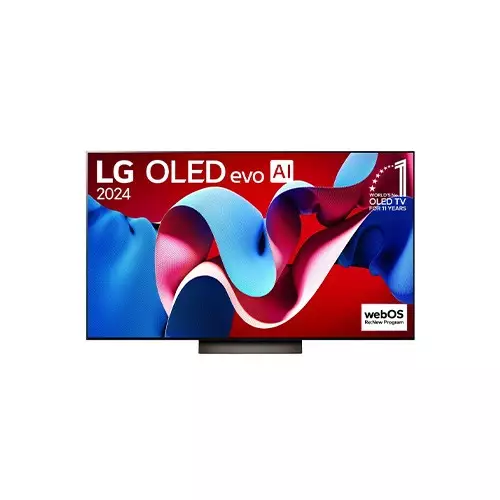 LG OLED65C4 OLED EVO AI ThinQGIFT 65 inch Ultra HD 4K Smart TV