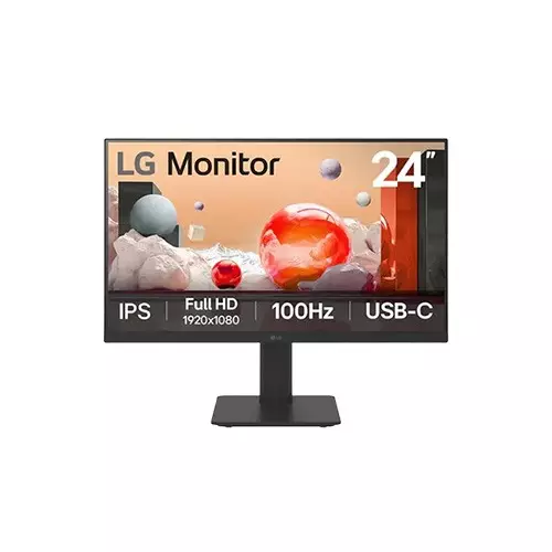LG 24MS570B-B 24-inch USB-C 100Hz IPS FHD Monitor