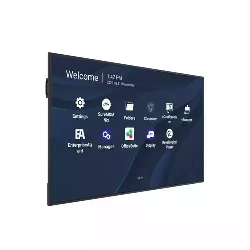 VIEWSONIC CDE8630 86 INCH 4K PRESENTATION DISPLAY