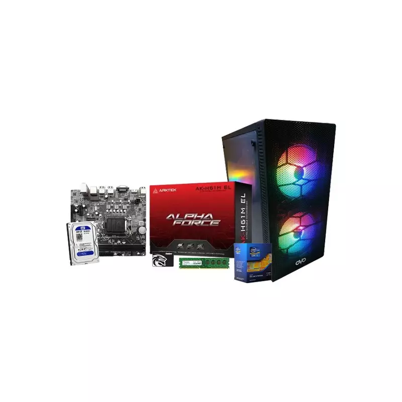 Intel Core i5 Arktek AK-H61M El Micro-ATX Motherboard 4GB RAM 128GB SSD Corporate PC