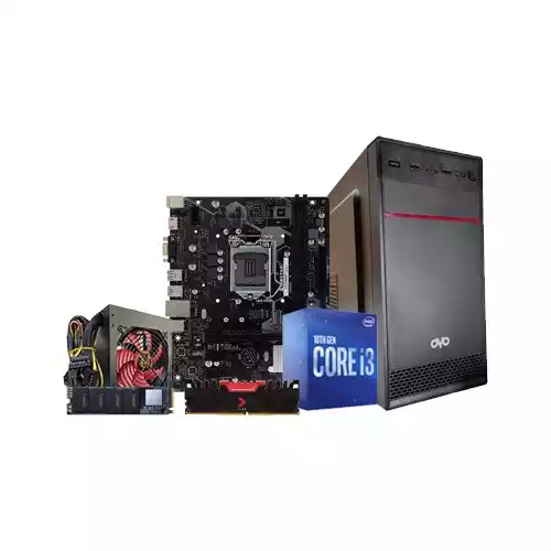 Intel Core I3 10th Gen BIOSTAR H510MHP 8GB Ram 250GB SSD Office PC thumbnail
