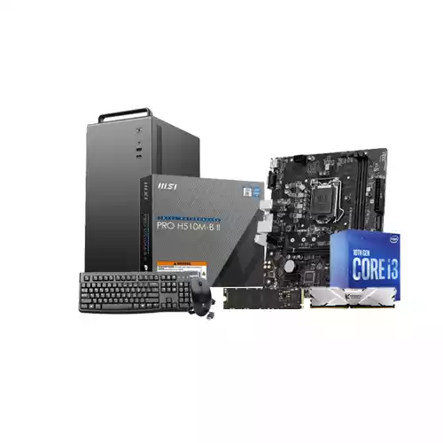 Intel Core i3-10th Gen 8GB RAM 256GB SSD Desktop PC thumbnail