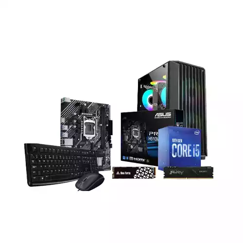 Intel Core i5-10th Gen 8GB RAM 512GB SSD Desktop PC thumbnail