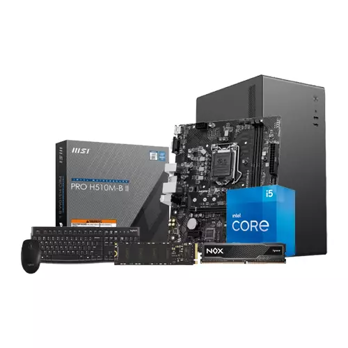 Intel Core i5 11th Gen MSI PRO H510M-B 8GB RAM 256GB SSD Desktop PC