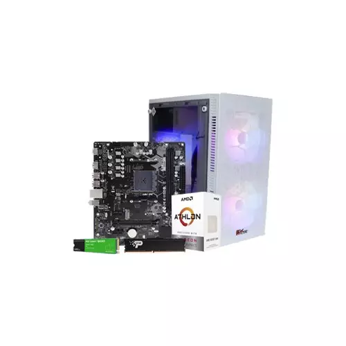 AMD Athlon 3000G Biostar A520MS 8GB Ram 240GB SSD Office PC