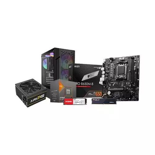 AMD Ryzen 5 8500G MSI PRO B650M-B Gaming 16GB RAM 512GB SSD Desktop PC