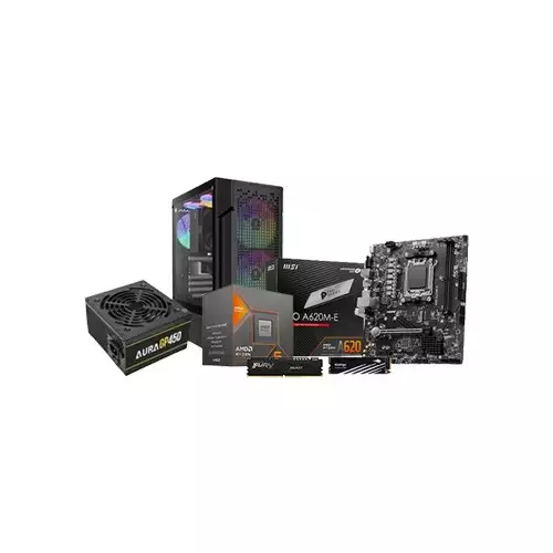 AMD Ryzen 5 8500G MSI PRO A620M-E DDR5 8GB RAM 512GB SSD Desktop PC