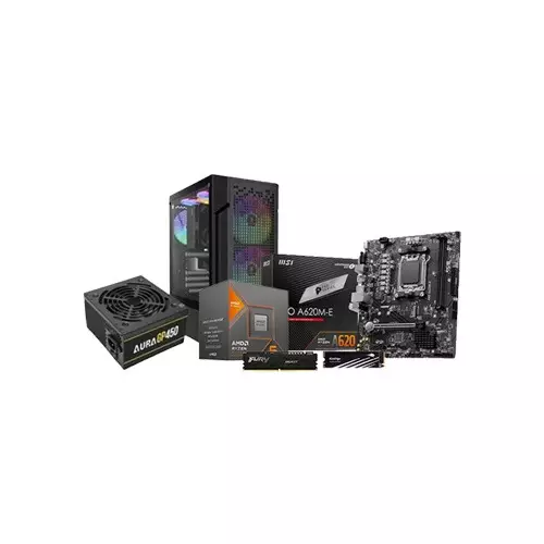 AMD Ryzen 5 8500G MSI PRO A620M-E DDR5 8GB RAM 512GB SSD Desktop PC