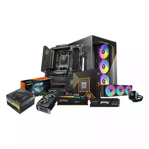 AMD Ryzen 9 9900X | MSI MAG X870 TOMAHAWK WIFI | 32GB RAM | 2TB SSD Desktop PC with RTX 5080 Graphics thumbnail